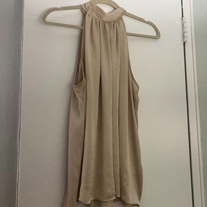 Neutral Silk Top!